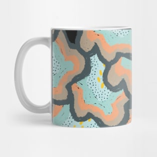 Abstract shell shapes Mug